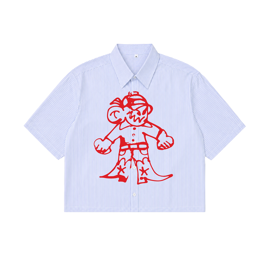 Red Static Shirt